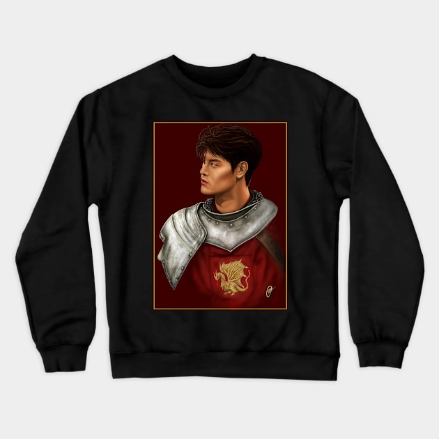 Tang Yi as Arthur Pendragon Crewneck Sweatshirt by dangerbeforeyou